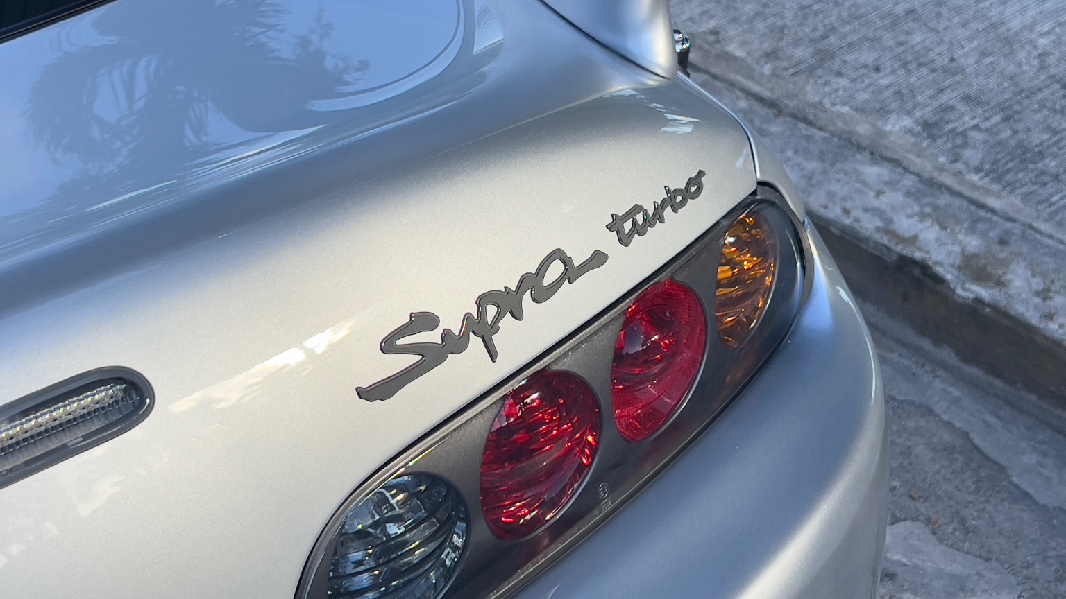 Toyota Supra Turbo badge
